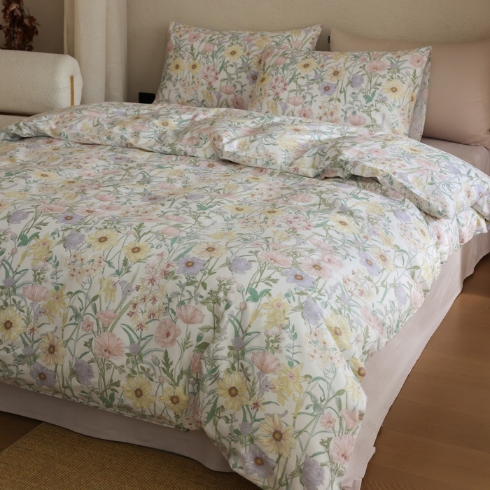 91家纺网 家纺一手货源 找家纺 （总）棉眠 2026新款全棉纯棉印花四件套