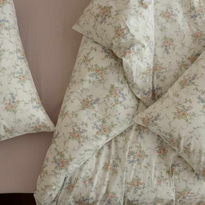 91家纺网 家纺一手货源 找家纺 棉眠 2026新款全棉纯棉印花四件套 此间春色