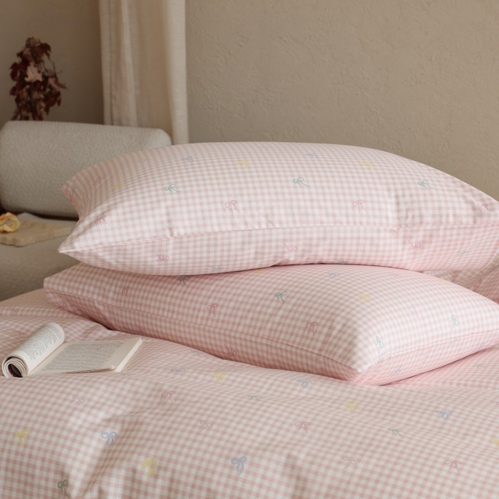 91家纺网 家纺一手货源 找家纺 棉眠 2026新款全棉纯棉印花四件套 海盐点点