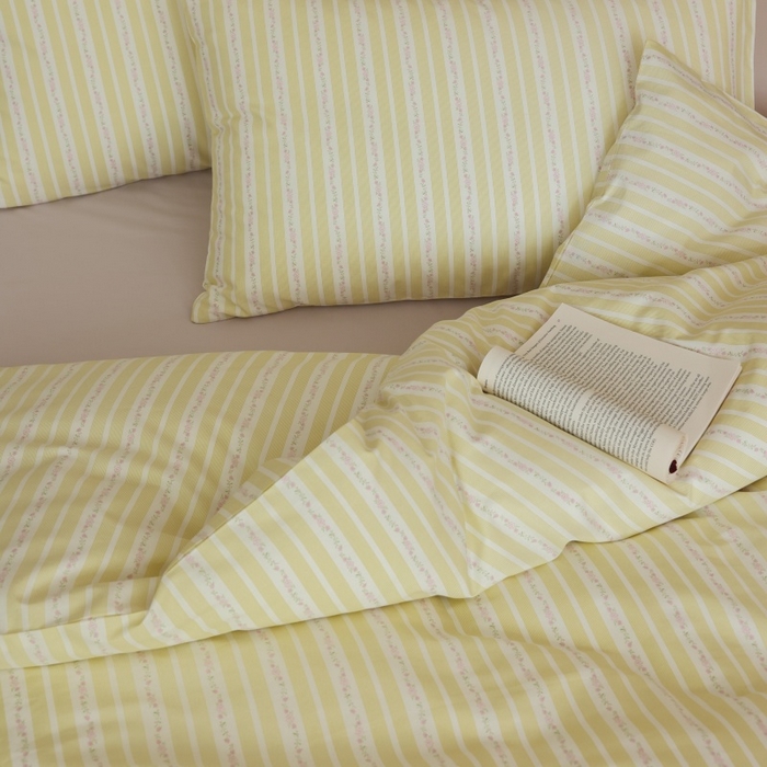 91家纺网 家纺一手货源 找家纺 棉眠 2026新款全棉纯棉印花四件套 橘子汽水