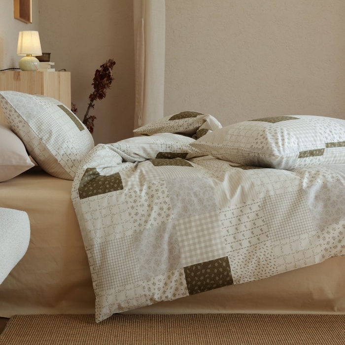 91家纺网 家纺一手货源 找家纺 棉眠 2026新款全棉纯棉印花四件套 森絮