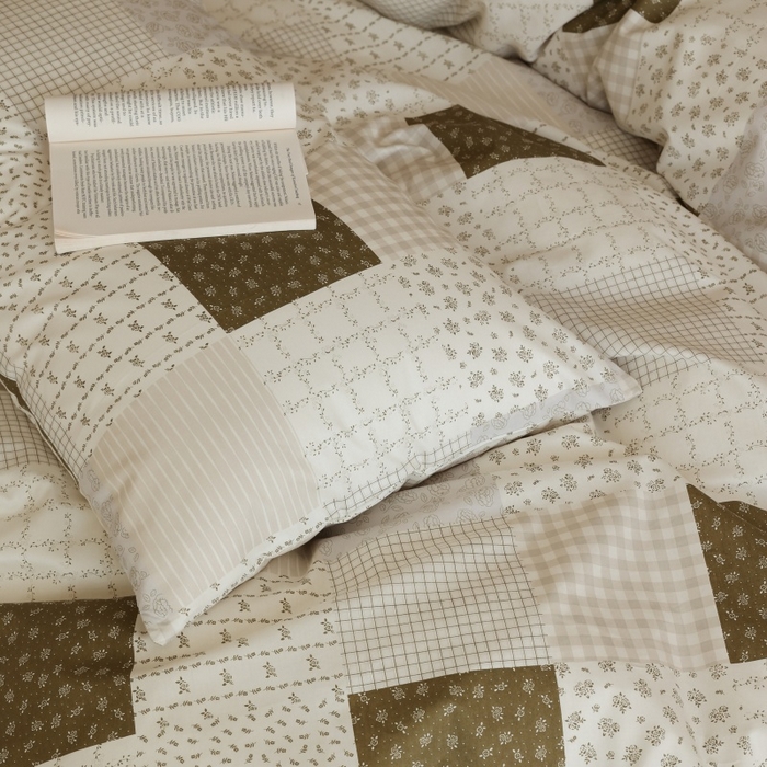 91家纺网 家纺一手货源 找家纺 棉眠 2026新款全棉纯棉印花四件套 森絮