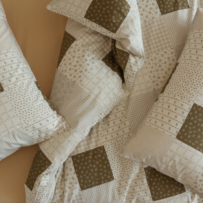 91家纺网 家纺一手货源 找家纺 棉眠 2026新款全棉纯棉印花四件套 森絮