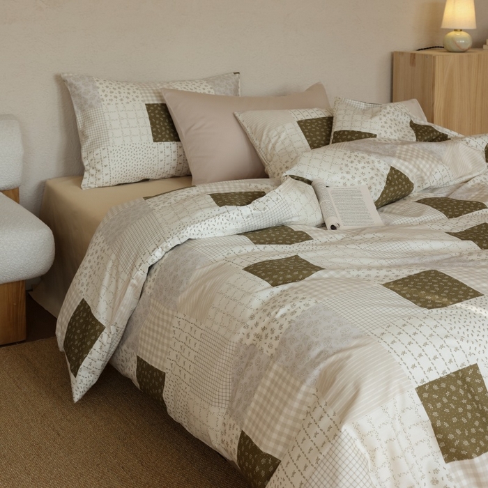 91家纺网 家纺一手货源 找家纺 棉眠 2026新款全棉纯棉印花四件套 森絮