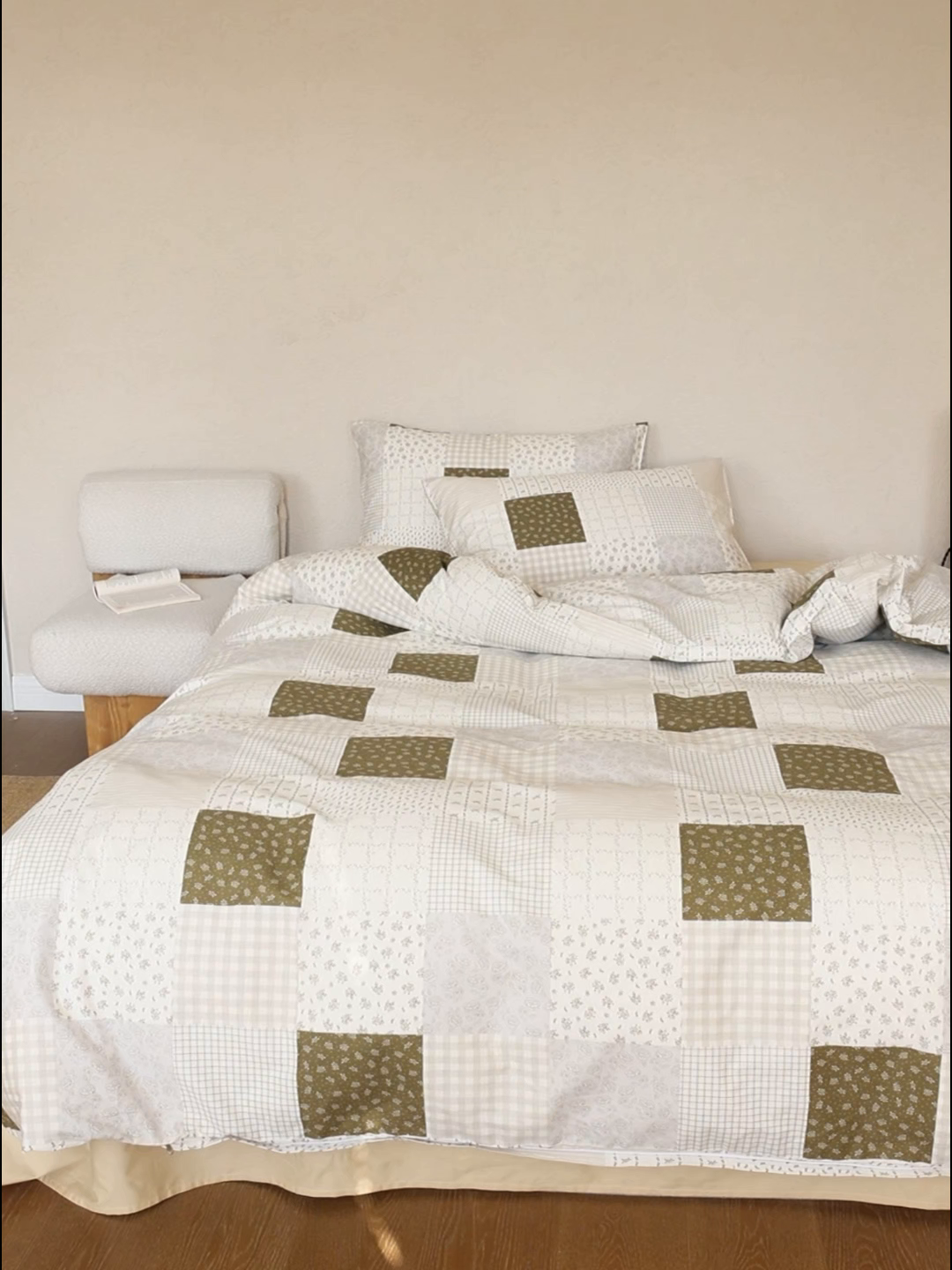 91家纺网 家纺一手货源 找家纺 棉眠 2026新款全棉纯棉印花四件套 森絮