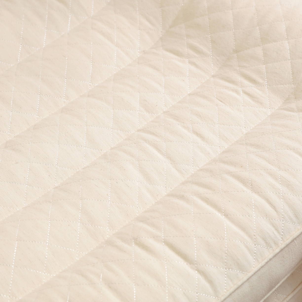 91家纺网 家纺一手货源 找家纺 （总）yyds网供 2025新款绗缝护颈枕芯长方形全棉麻枕头纯棉亚麻立体定型枕头枕芯