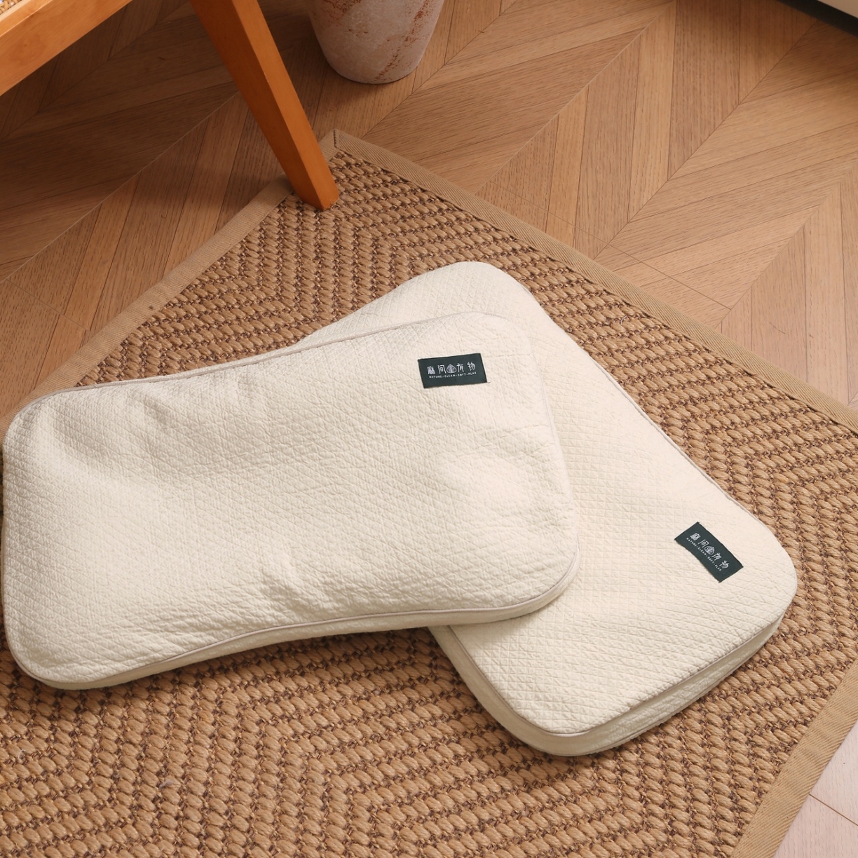 91家纺网 家纺一手货源 找家纺 （总）yyds网供 2025新款黑苦荞麦护颈枕芯全棉麻低枕头纯棉草本黑苦荞麦壳枕枕头枕芯