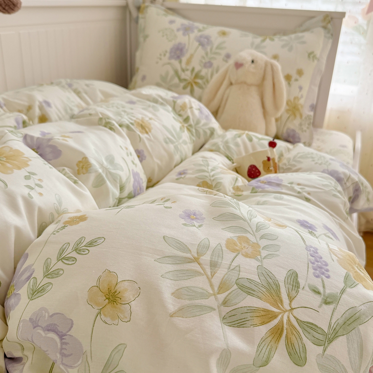 91家纺网 家纺一手货源 找家纺 （总）尚帛 2026新款全棉品质喷气印花爆款四件套 多规格套件 单品系列-四件套学生款