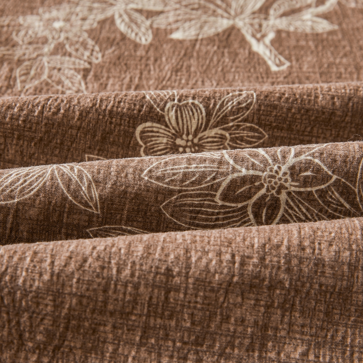 91家纺网 家纺一手货源 找家纺 笠裙家纺 2026新款云感水洗棉印花单床笠床笠单件 乌木花园