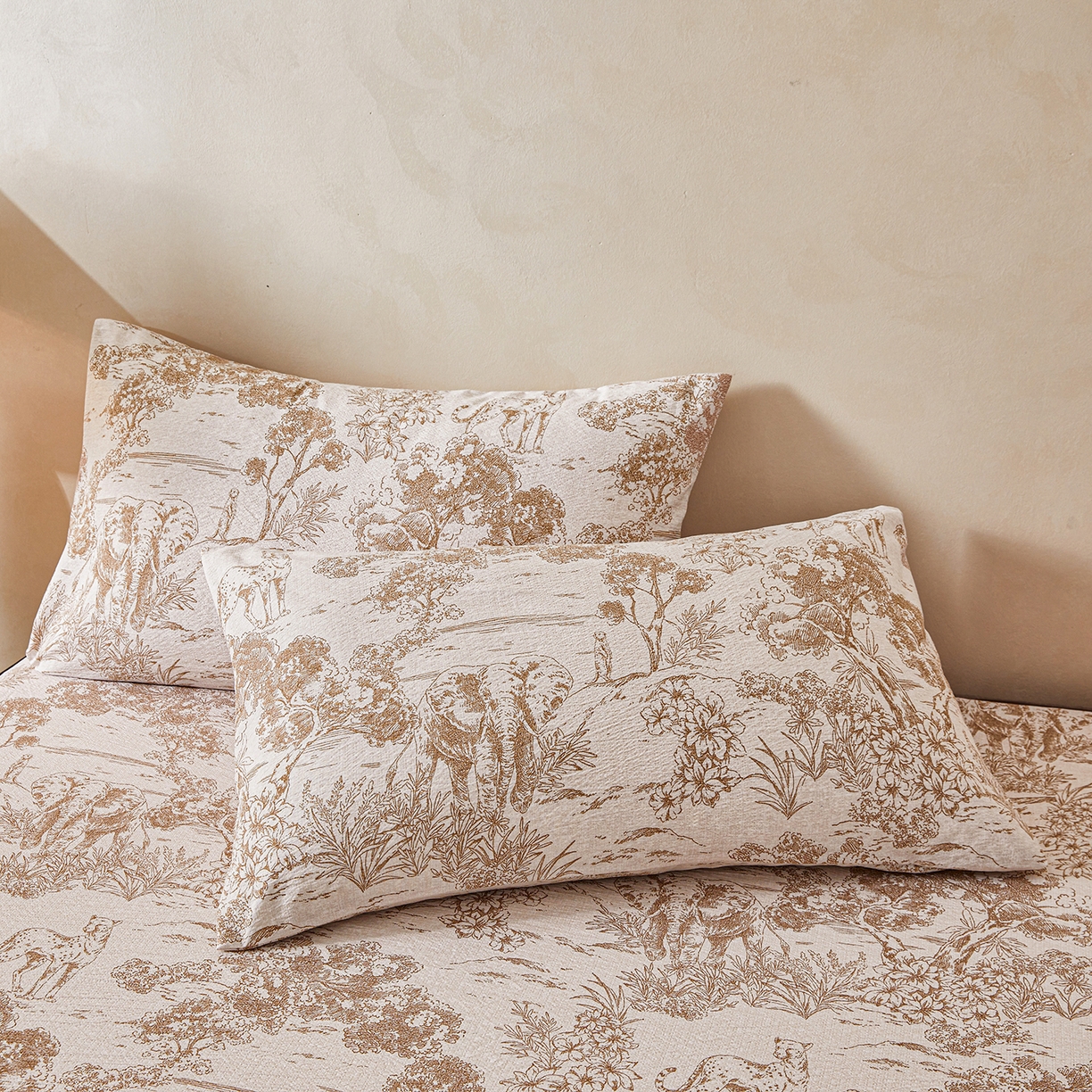 91家纺网 家纺一手货源 找家纺 （总）笠裙家纺 2026新款云感水洗棉印花单床笠床笠单件