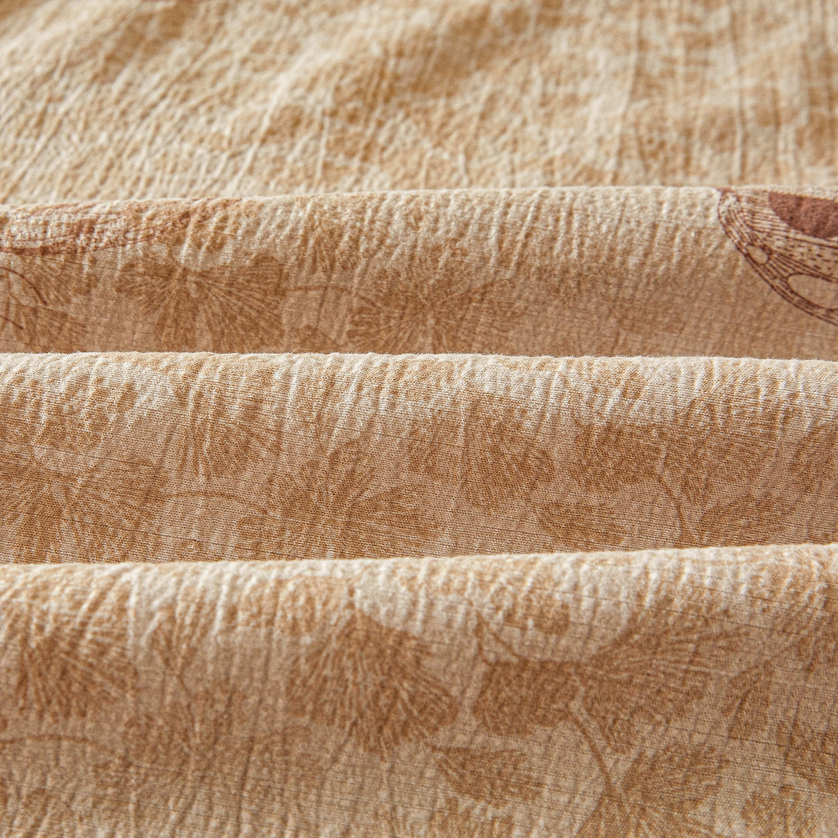 91家纺网 家纺一手货源 找家纺 笠裙家纺 2026新款云感水洗棉印花单床笠床笠单件 月神蝶