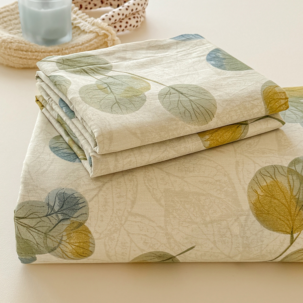 91家纺网 家纺一手货源 找家纺 尚帛 2026新款全棉品质喷气印花爆款四件套 多规格套件 单品系列-单床单 秋飘铃