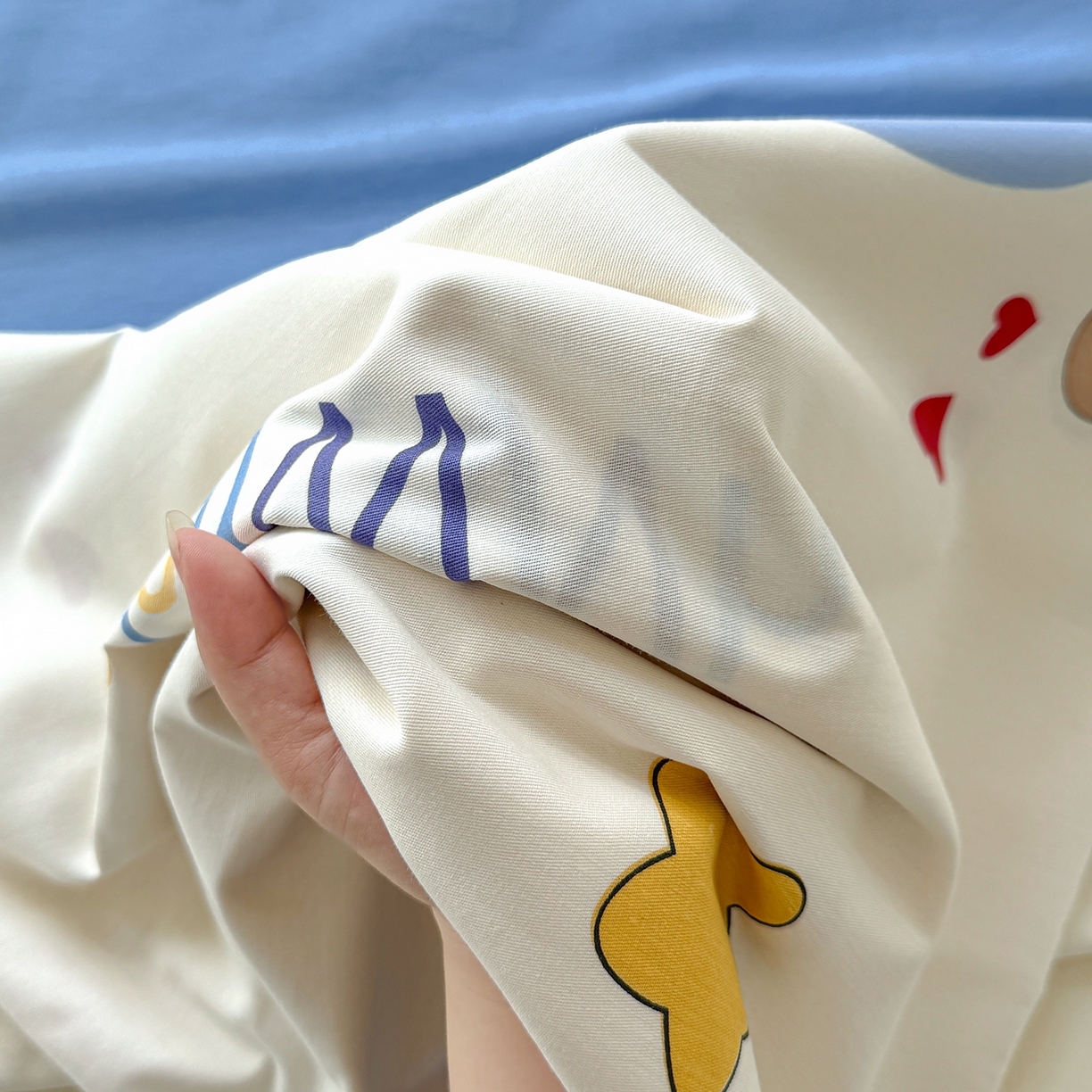 91家纺网 家纺一手货源 找家纺 尚帛 2026新款全棉品质喷气印花爆款四件套 多规格套件 单品系列-单枕套 水上乐园