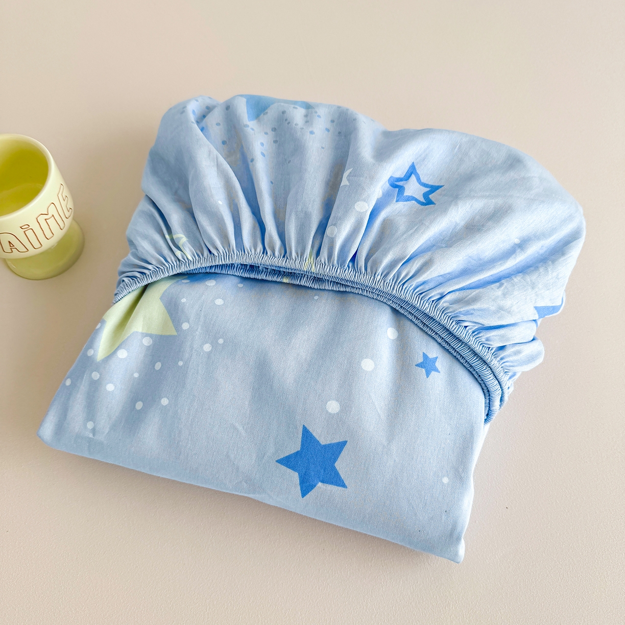 91家纺网 家纺一手货源 找家纺 尚帛 2026新款全棉品质喷气印花爆款四件套 多规格套件 单品系列-单床笠 五星集