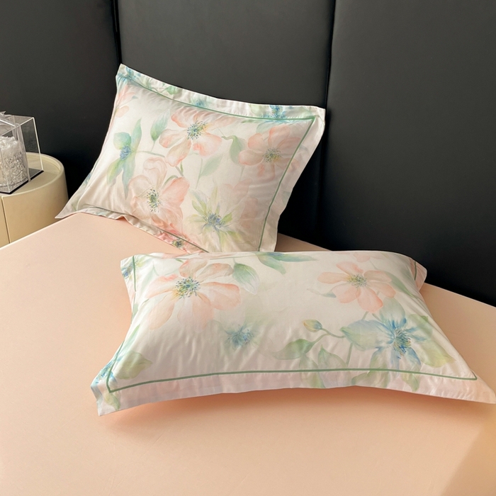 91家纺网 家纺一手货源 找家纺 （总）艾迪尚家纺 2026新款133X76宽幅全棉纯棉印花单品枕套 枕套单件