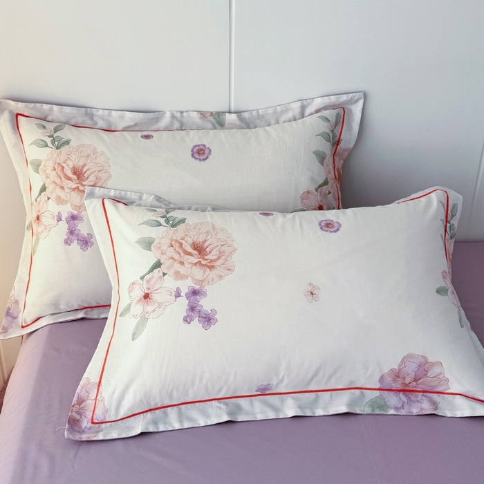 91家纺网 家纺一手货源 找家纺 （总）艾迪尚家纺 2026新款133X76宽幅全棉纯棉印花单品枕套 枕套单件