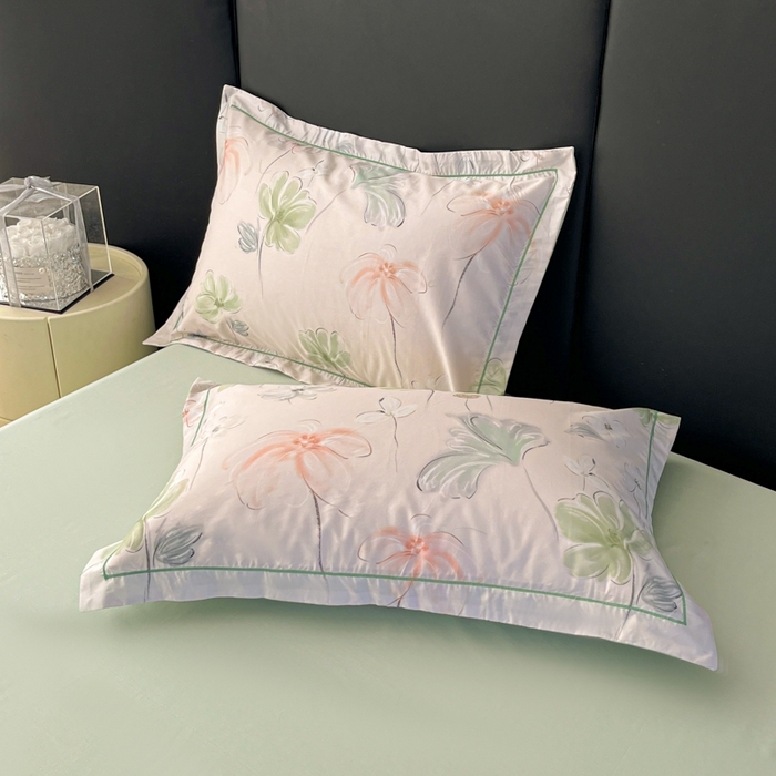 91家纺网 家纺一手货源 找家纺 （总）艾迪尚家纺 2026新款133X76宽幅全棉纯棉印花单品枕套 枕套单件