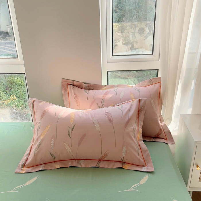 91家纺网 家纺一手货源 找家纺 （总）艾迪尚家纺 2026新款133X76宽幅全棉纯棉印花单品枕套 枕套单件