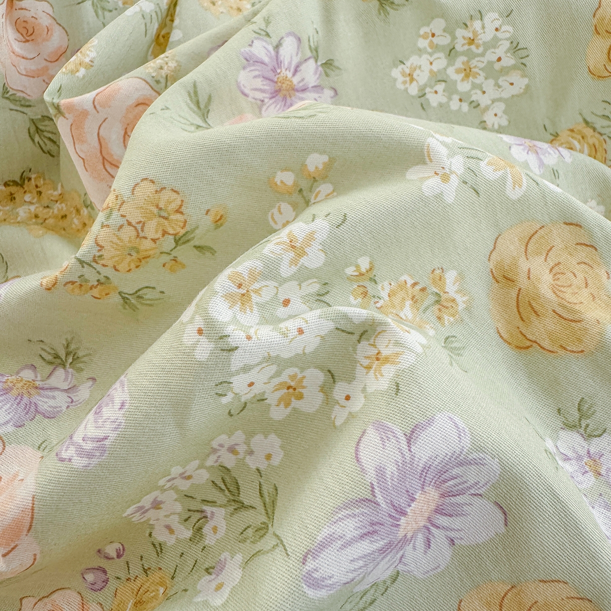 91家纺网 家纺一手货源 找家纺 （总）尚帛 2026新款全棉品质喷气印花爆款四件套 多规格套件 单品系列-单被套