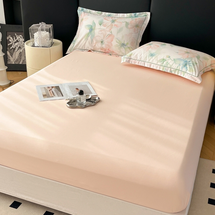 91家纺网 家纺一手货源 找家纺 艾迪尚家纺 2026新款133X76宽幅全棉纯棉印花单品床笠 床笠单件 晓城时光-绿