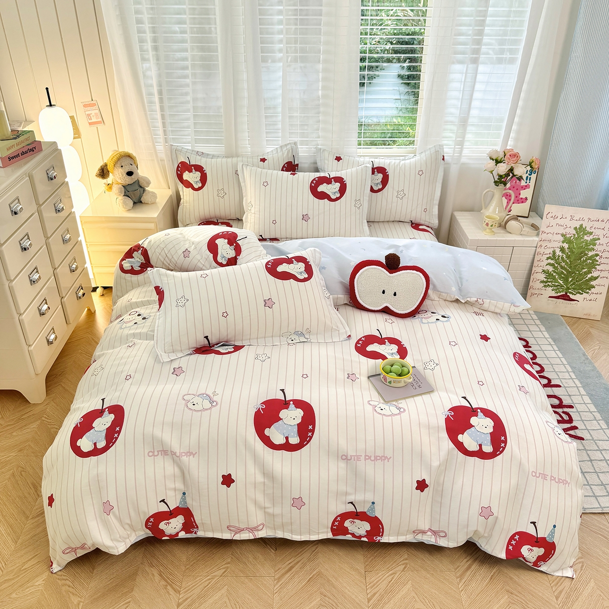 91家纺网 家纺一手货源 找家纺 （总）尚帛 2026新款全棉品质喷气印花爆款四件套 多规格套件 单品系列-单被套