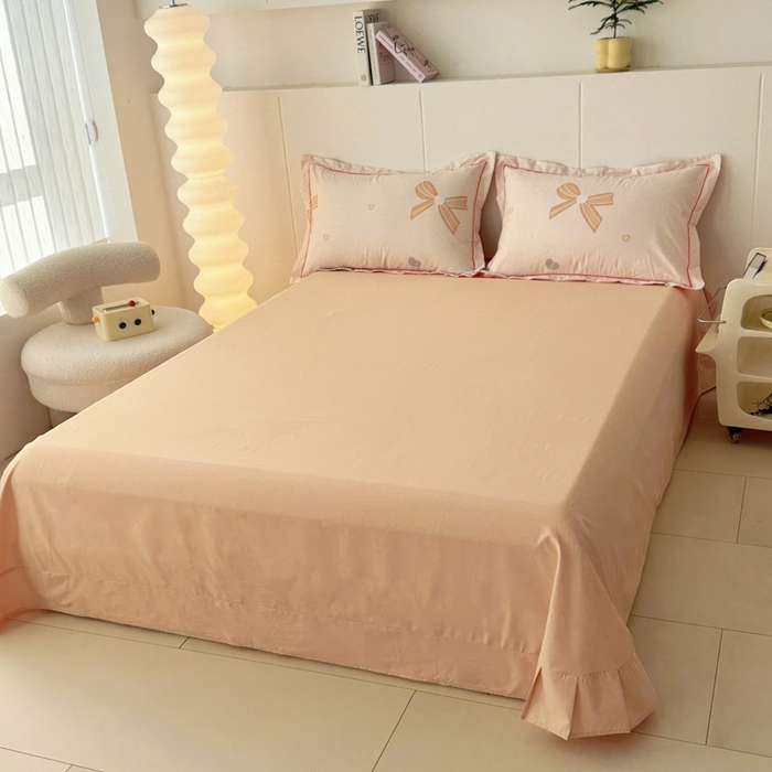 91家纺网 家纺一手货源 找家纺 （总）艾迪尚家纺 2026新款133X76宽幅全棉纯棉印花单品床单 床单单件