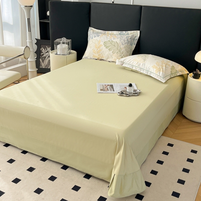 91家纺网 家纺一手货源 找家纺 （总）艾迪尚家纺 2026新款133X76宽幅全棉纯棉印花单品床单 床单单件