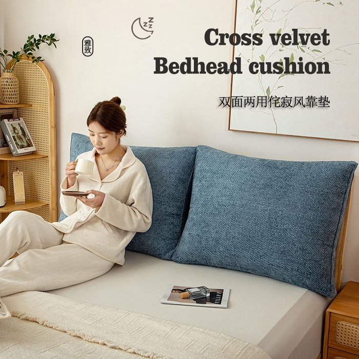 91家纺网 家纺一手货源 找家纺 （总）沐沐家纺 2026新款十字绒立体面包枕