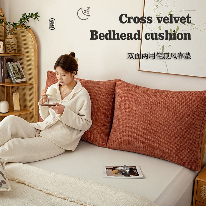 91家纺网 家纺一手货源 找家纺 （总）沐沐家纺 2026新款十字绒立体面包枕