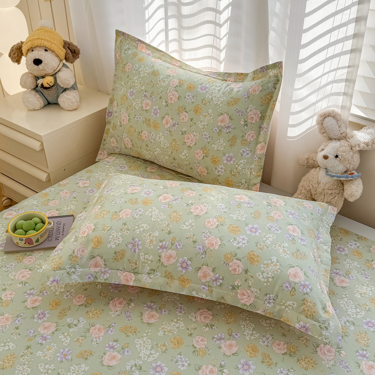 91家纺网 家纺一手货源 找家纺 （总）尚帛 2026新款全棉品质喷气印花爆款四件套 多规格套件 单品系列-四件套