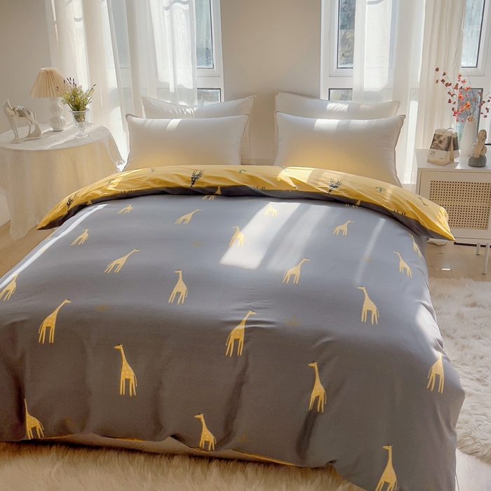 91家纺网 家纺一手货源 找家纺 （总）艾迪尚家纺 2026新款133X76宽幅全棉纯棉印花单品被套 被套单件