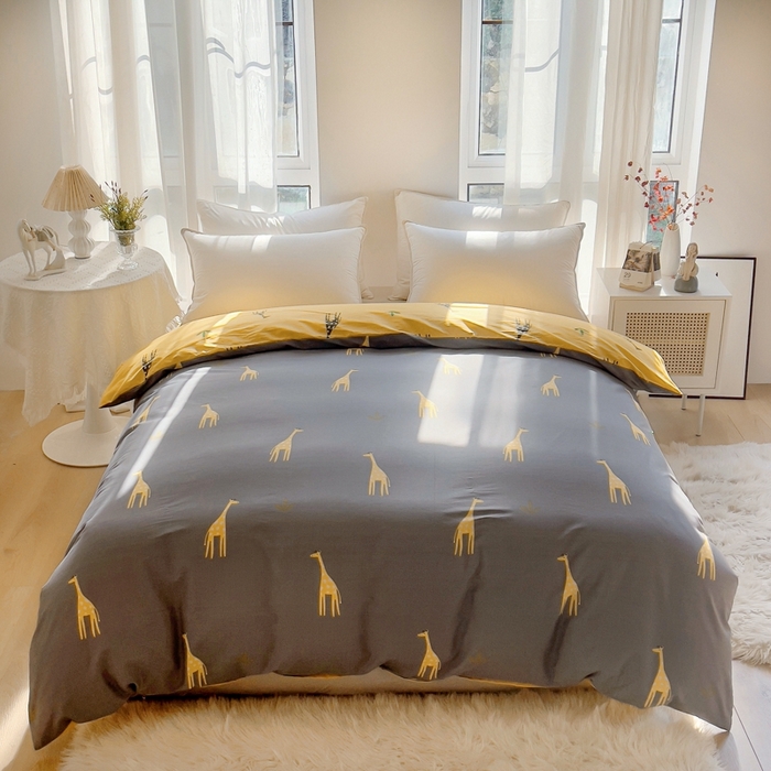 91家纺网 家纺一手货源 找家纺 （总）艾迪尚家纺 2026新款133X76宽幅全棉纯棉印花单品被套 被套单件