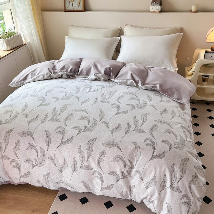 91家纺网 家纺一手货源 找家纺 艾迪尚家纺 2026新款133X76宽幅全棉纯棉印花单品被套 被套单件 落落晨光