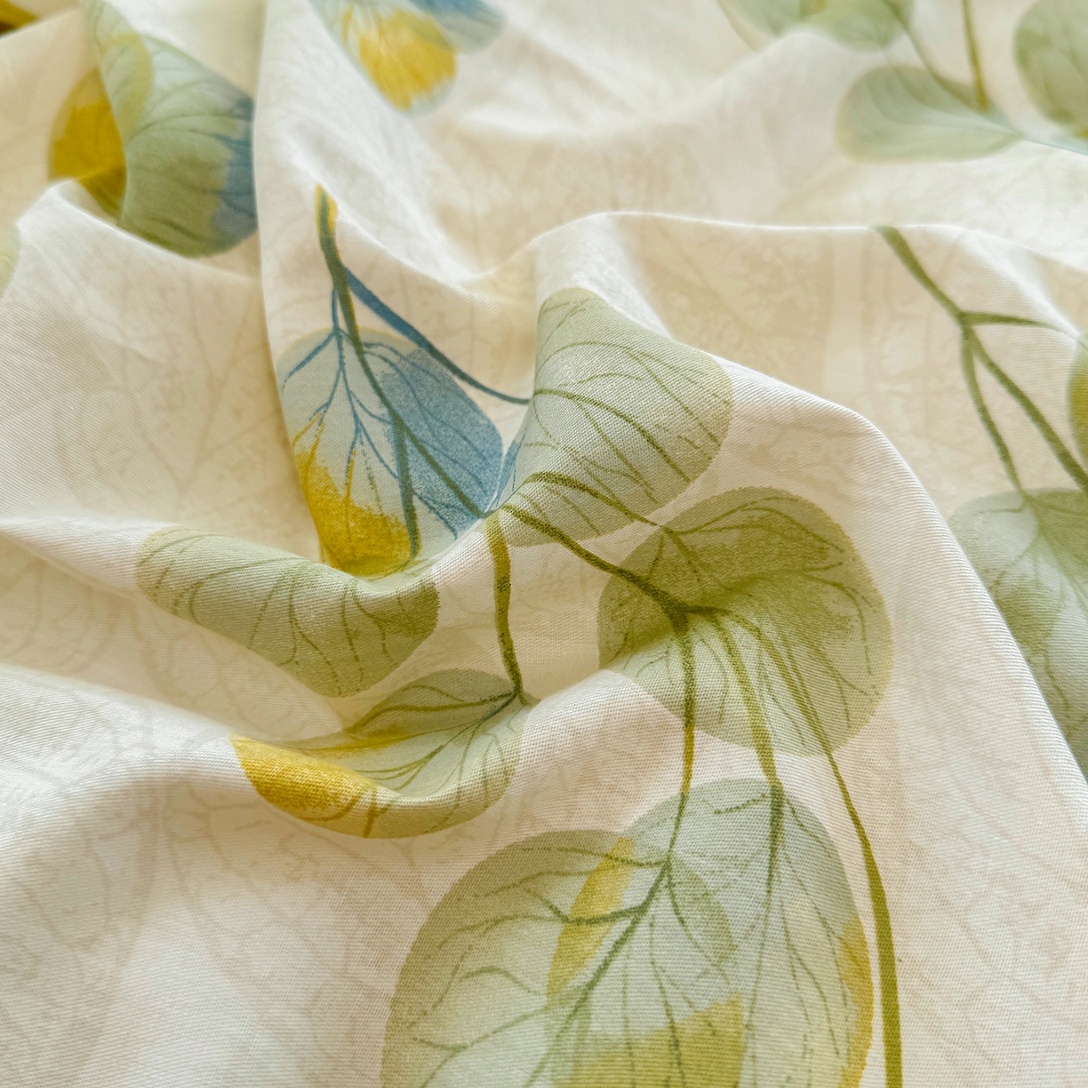 91家纺网 家纺一手货源 找家纺 尚帛 2026新款全棉品质喷气印花爆款四件套 多规格套件 单品系列-四件套 秋飘铃