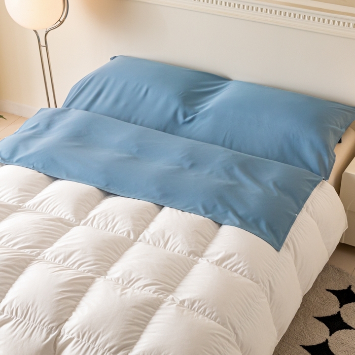 91家纺网 家纺一手货源 找家纺 （总）yyds网供 2025新款旅行隔脏睡袋纯色A类水洗棉单人双人便携式床单被罩旅游酒店出差