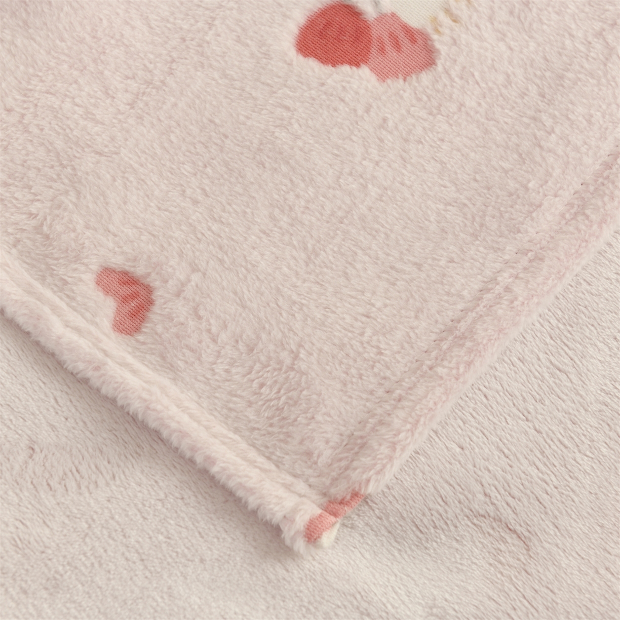 91家纺网 家纺一手货源 找家纺 恋绒家纺 2025新款云朵绒毛毯毯子多铺盖多功能盖毯绒 小花-粉