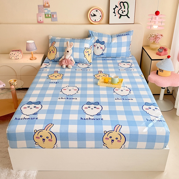 91家纺网 家纺一手货源 找家纺 （总）美达家纺 2026新款正版授权吉伊卡哇全棉纯棉单床笠单品床笠床笠单件