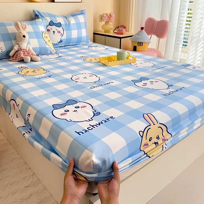 91家纺网 家纺一手货源 找家纺 （总）美达家纺 2026新款正版授权吉伊卡哇全棉纯棉单床笠单品床笠床笠单件