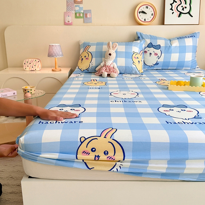 91家纺网 家纺一手货源 找家纺 （总）美达家纺 2026新款正版授权吉伊卡哇全棉纯棉单床笠单品床笠床笠单件