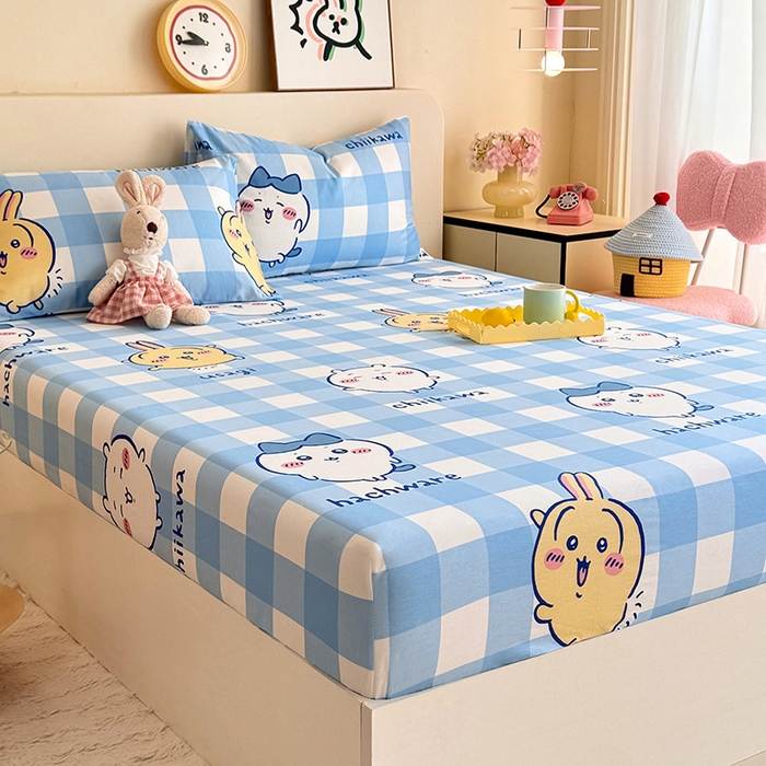 91家纺网 家纺一手货源 找家纺 （总）美达家纺 2026新款正版授权吉伊卡哇全棉纯棉单床笠单品床笠床笠单件