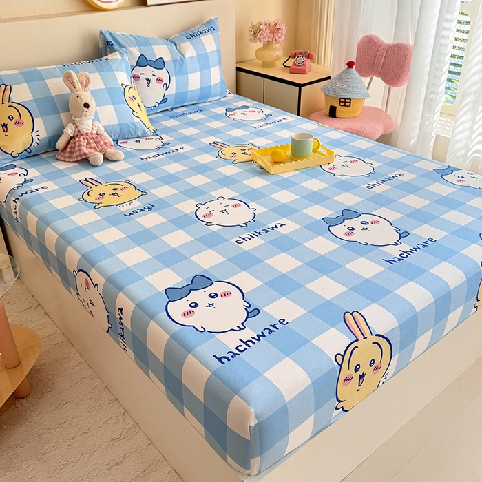 91家纺网 家纺一手货源 找家纺 （总）美达家纺 2026新款正版授权吉伊卡哇全棉纯棉单床笠单品床笠床笠单件