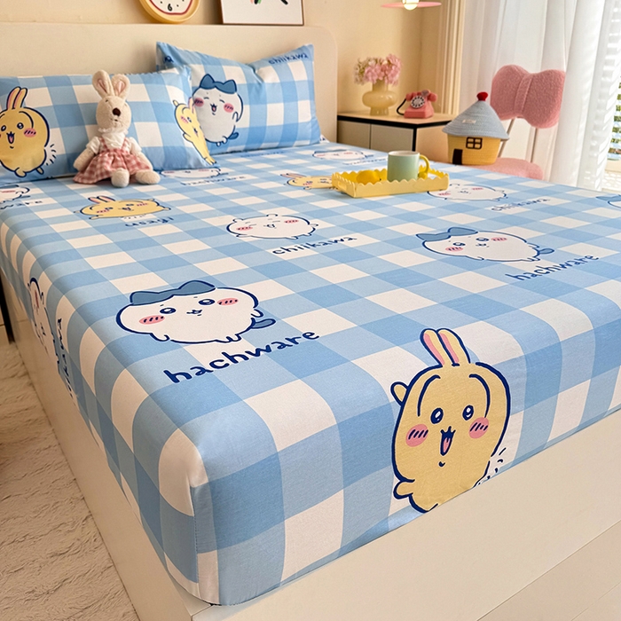 91家纺网 家纺一手货源 找家纺 （总）美达家纺 2026新款正版授权吉伊卡哇全棉纯棉单床笠单品床笠床笠单件