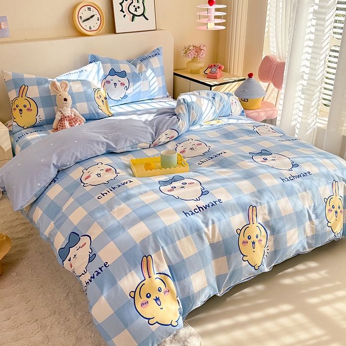 91家纺网 家纺一手货源 找家纺 （总）美达家纺 2026新款正版授权吉伊卡哇全棉纯棉四件套