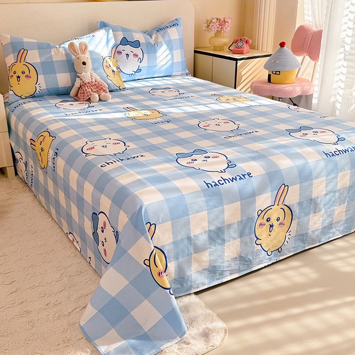 91家纺网 家纺一手货源 找家纺 （总）美达家纺 2026新款正版授权吉伊卡哇全棉纯棉四件套