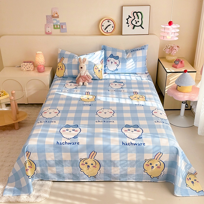 91家纺网 家纺一手货源 找家纺 （总）美达家纺 2026新款正版授权吉伊卡哇全棉纯棉四件套