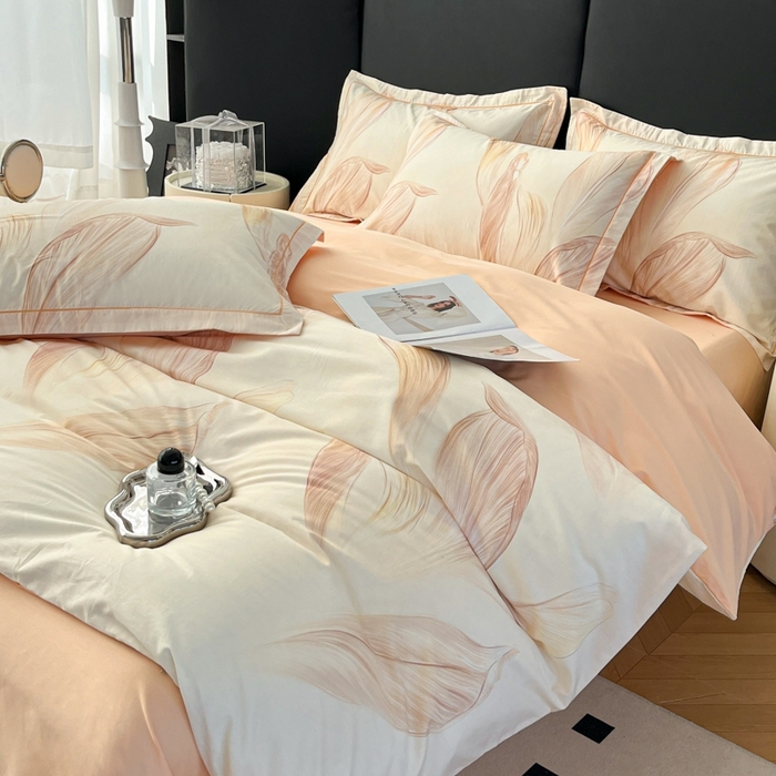 91家纺网 家纺一手货源 找家纺 （总）艾迪尚家纺 2026新款133X76宽幅全棉纯棉印花四件套（有单品 可定制）