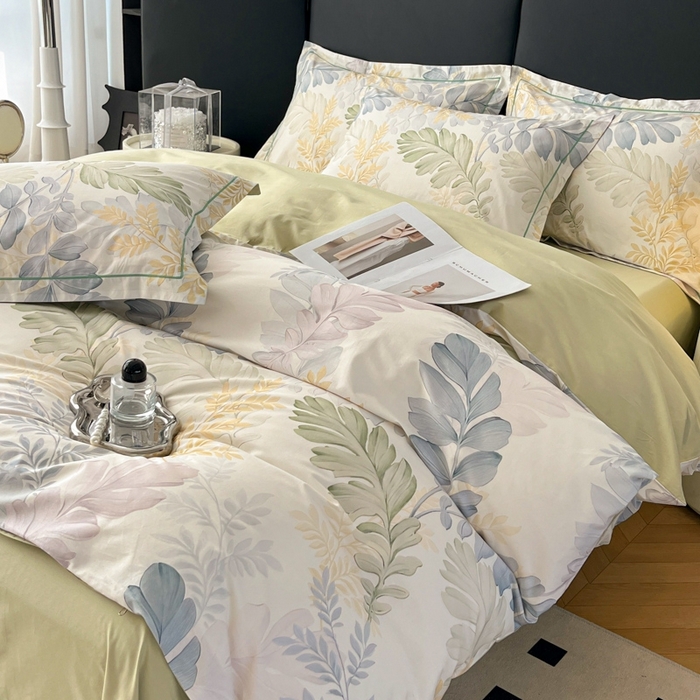 91家纺网 家纺一手货源 找家纺 （总）艾迪尚家纺 2026新款133X76宽幅全棉纯棉印花四件套（有单品 可定制）