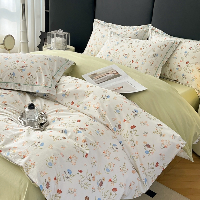 91家纺网 家纺一手货源 找家纺 （总）艾迪尚家纺 2026新款133X76宽幅全棉纯棉印花四件套（有单品 可定制）