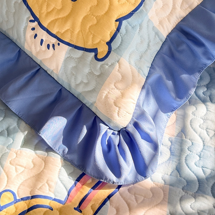 91家纺网 家纺一手货源 找家纺 （总）美达家纺 2026新款正版授权吉伊卡哇全棉床褥床盖单品床盖床盖单件（可定制）