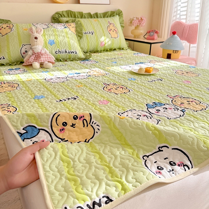 91家纺网 家纺一手货源 找家纺 （总）美达家纺 2026新款正版授权吉伊卡哇全棉床褥床盖单品床盖床盖单件（可定制）